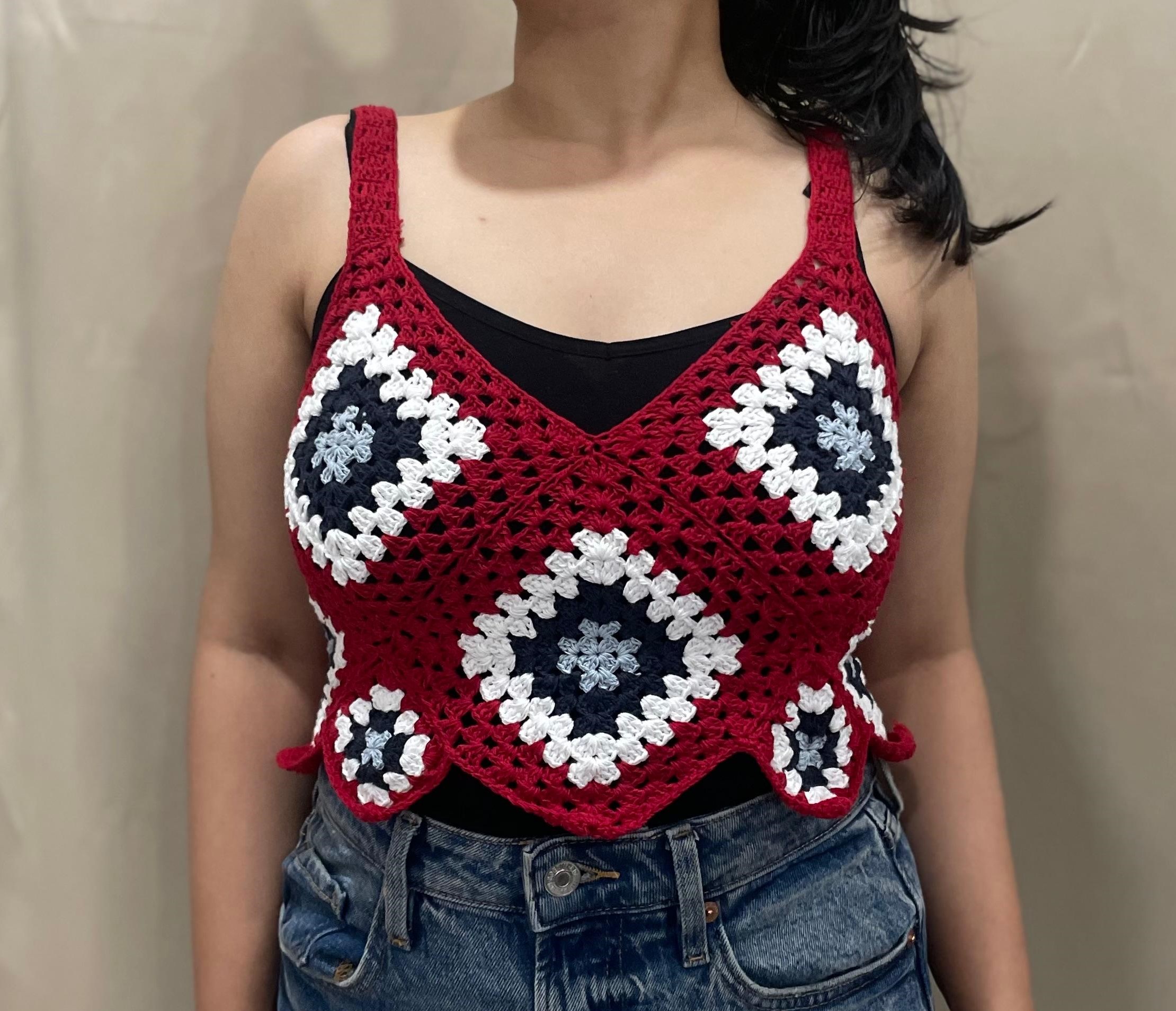 Retro Square Top