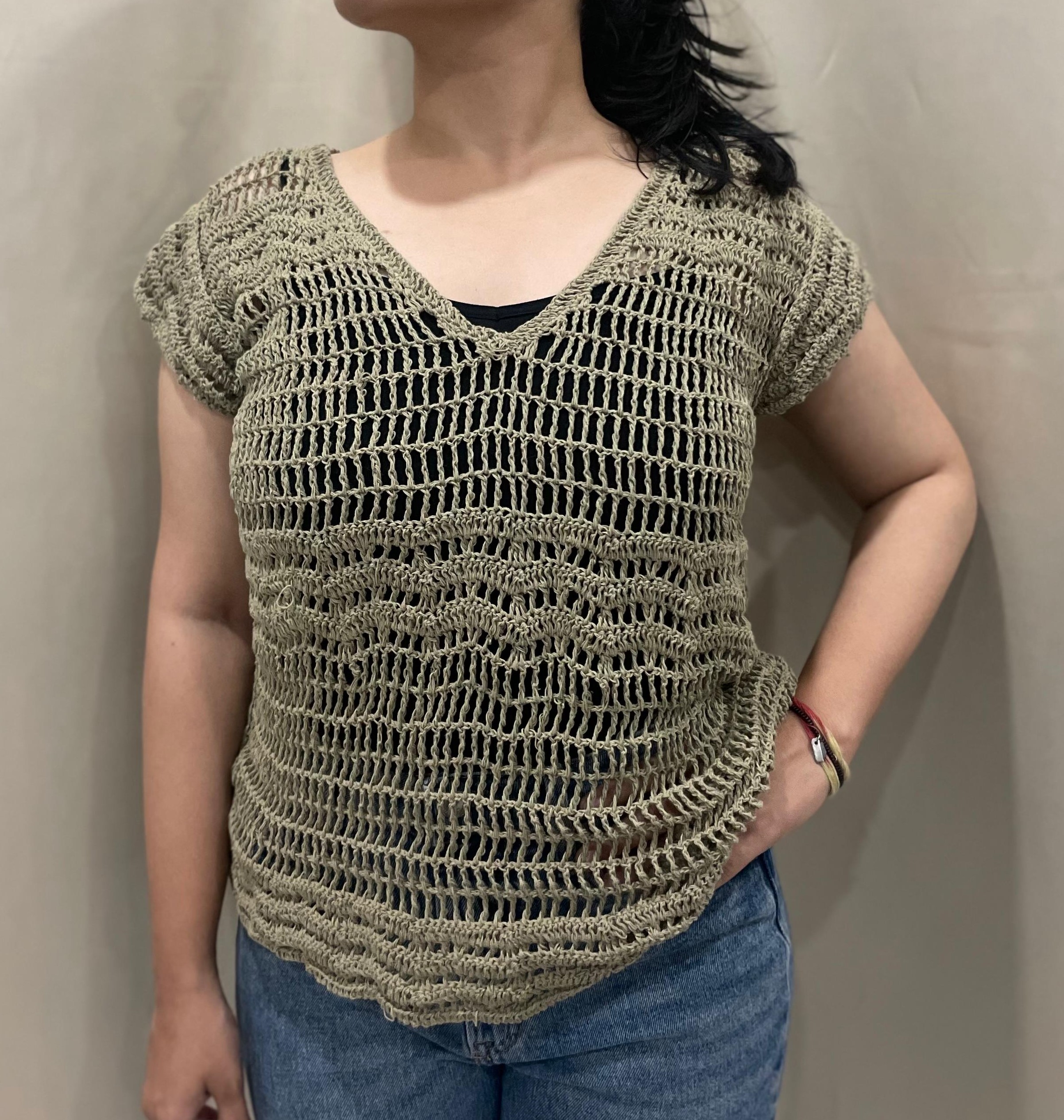 Sand Waves Mesh Top