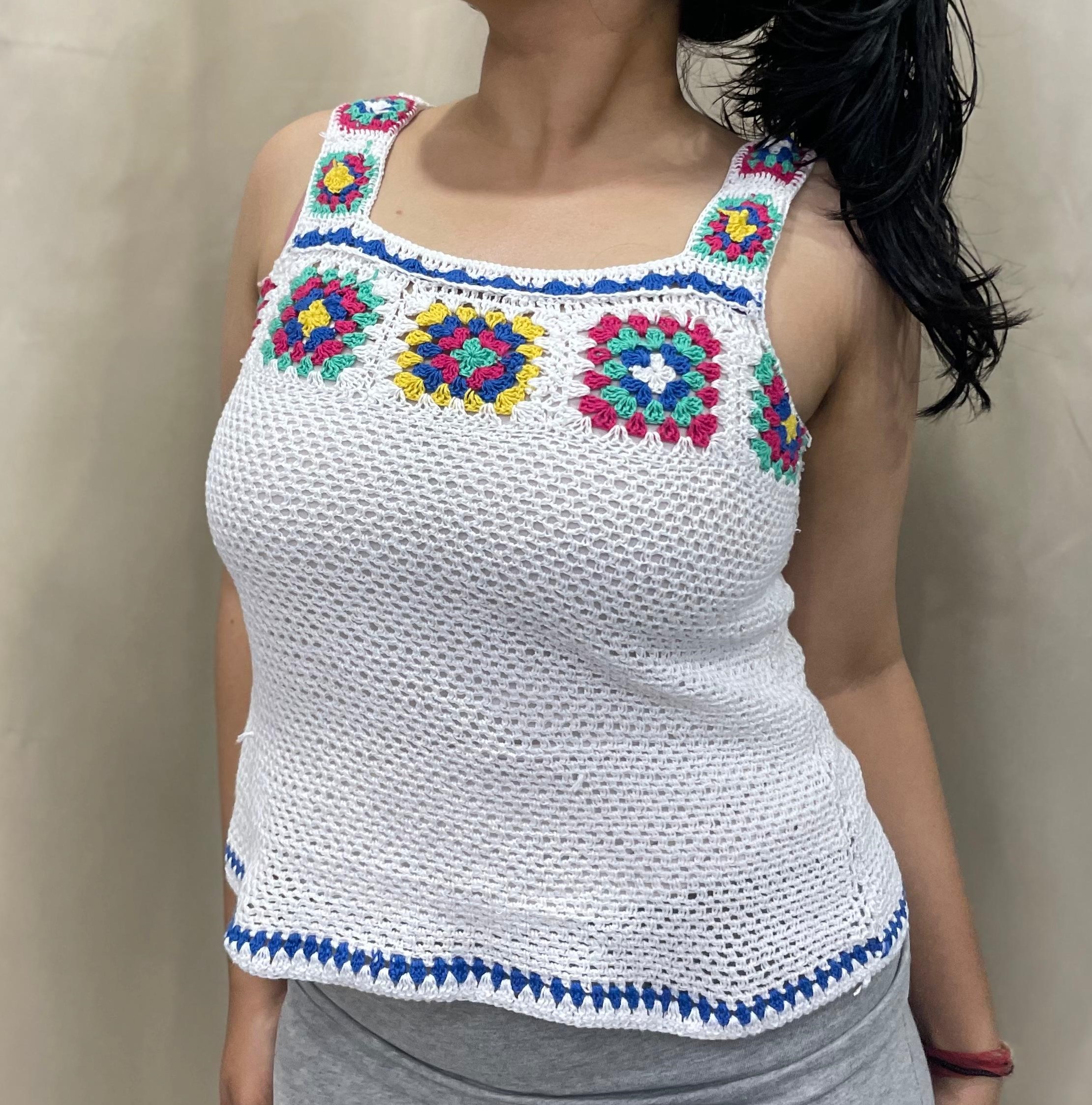 Meadow Muse Crochet Tank