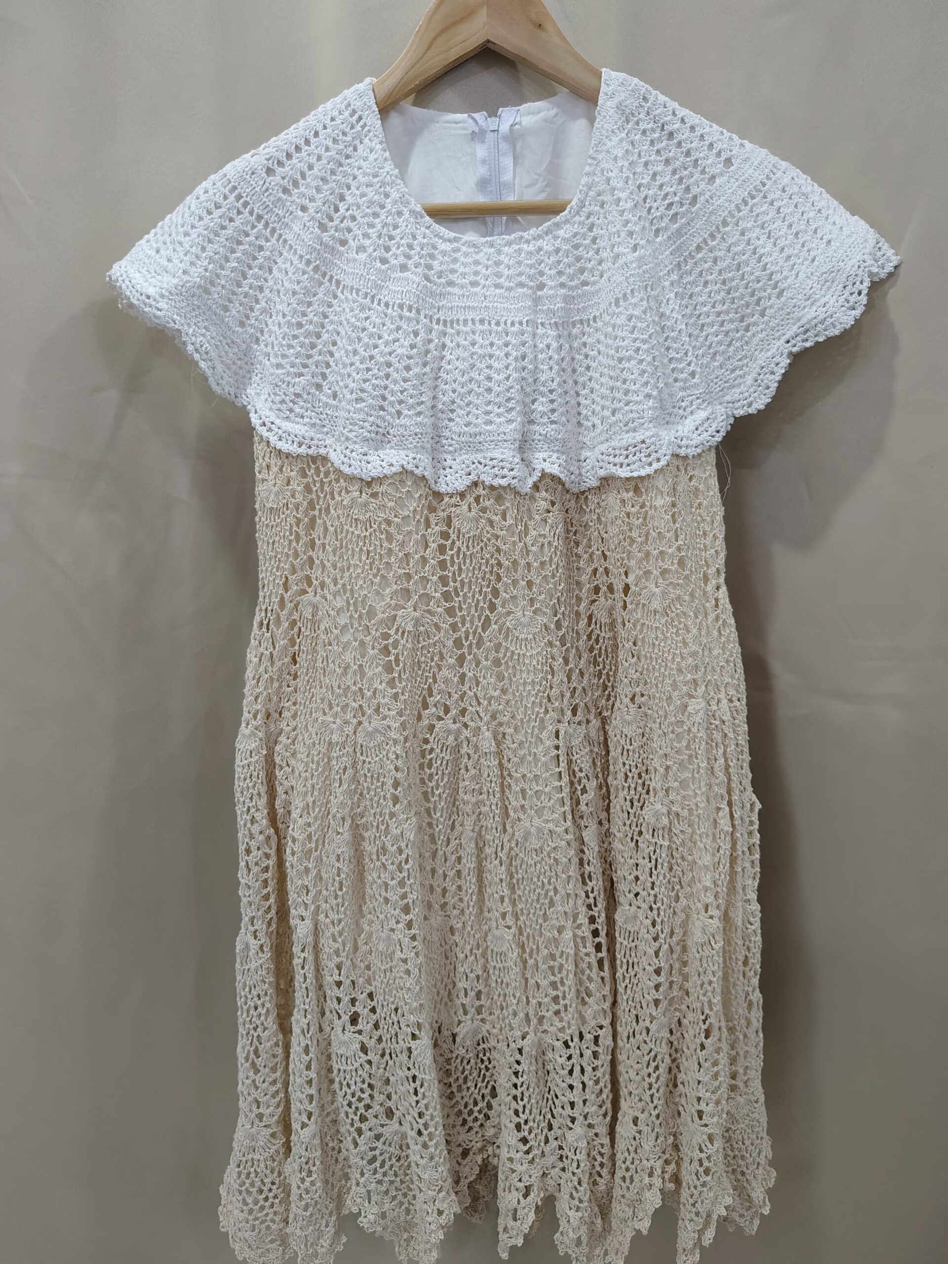 Crochet Frock – Classic Cream
