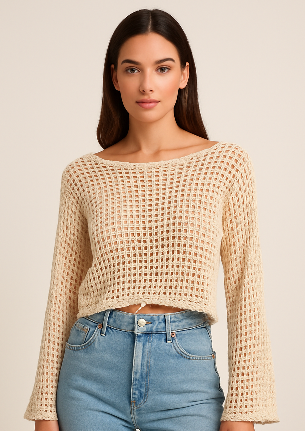 Coastal Breeze Crochet Top