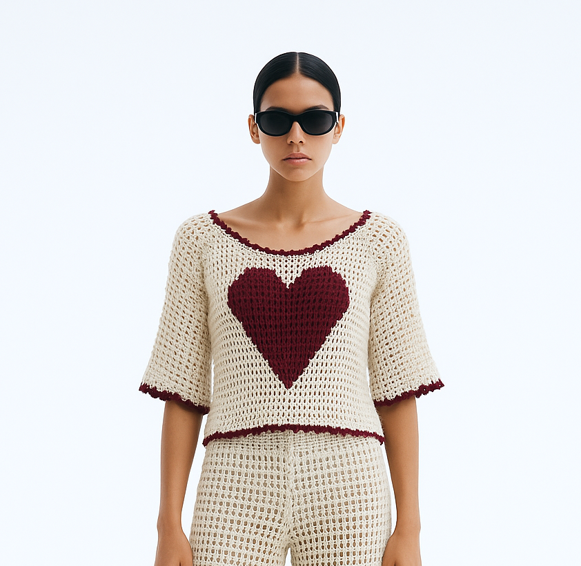 Heartstrings Crochet Top